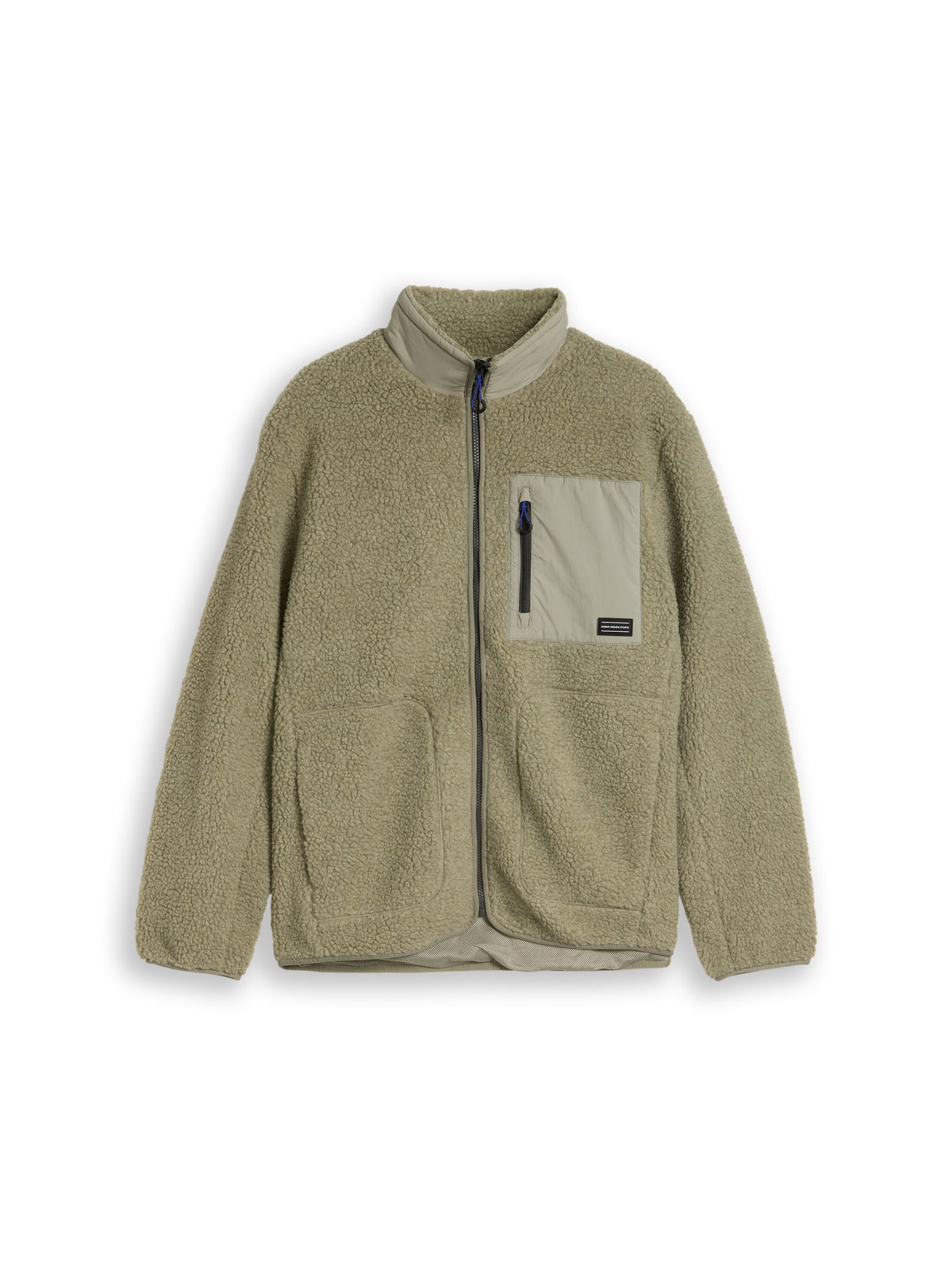 Relaxed Fit Teddy Jacke