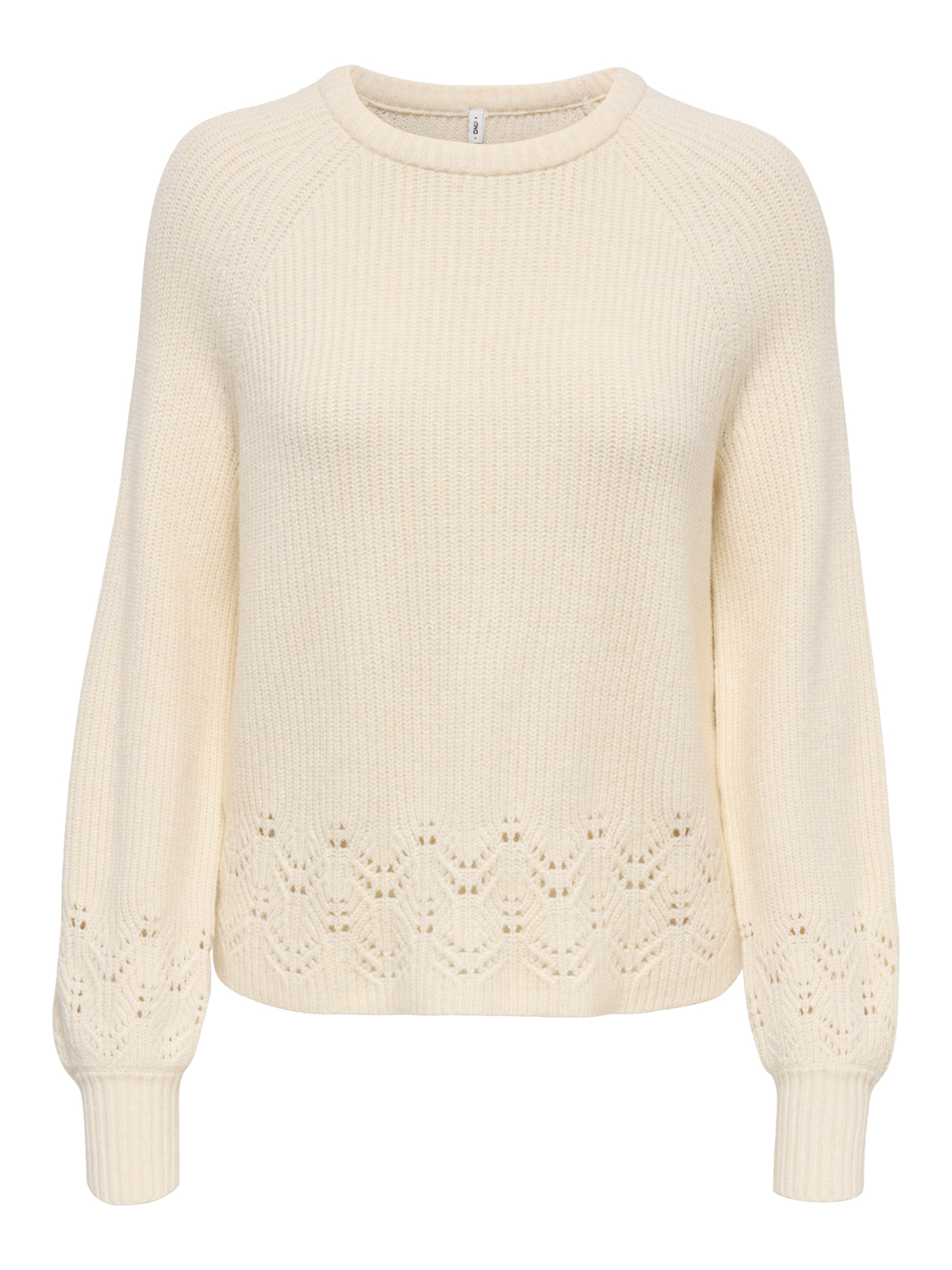 ONLPRINCESS LS O-NECK DETAIL KNT