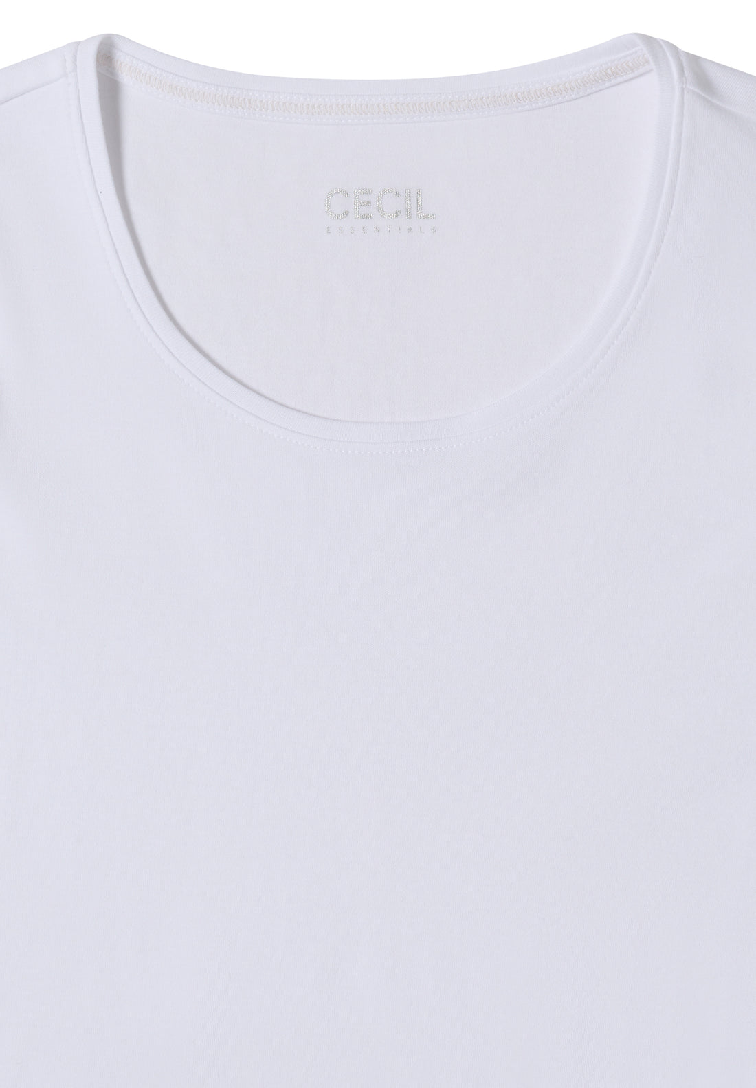 Basic Langarm Shirt mit Rundhals