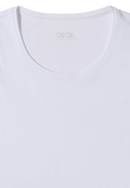Basic Langarm Shirt mit Rundhals