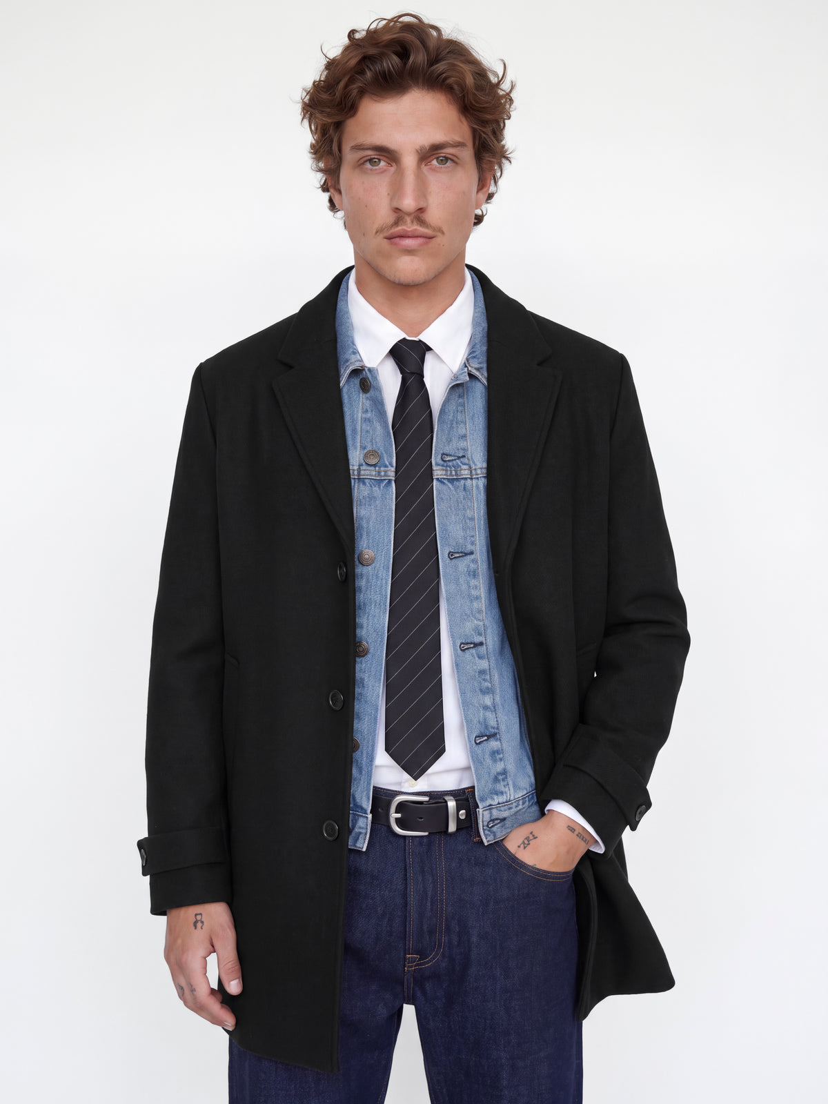 JPRBLAWALTER WOOL BLEND COAT SN