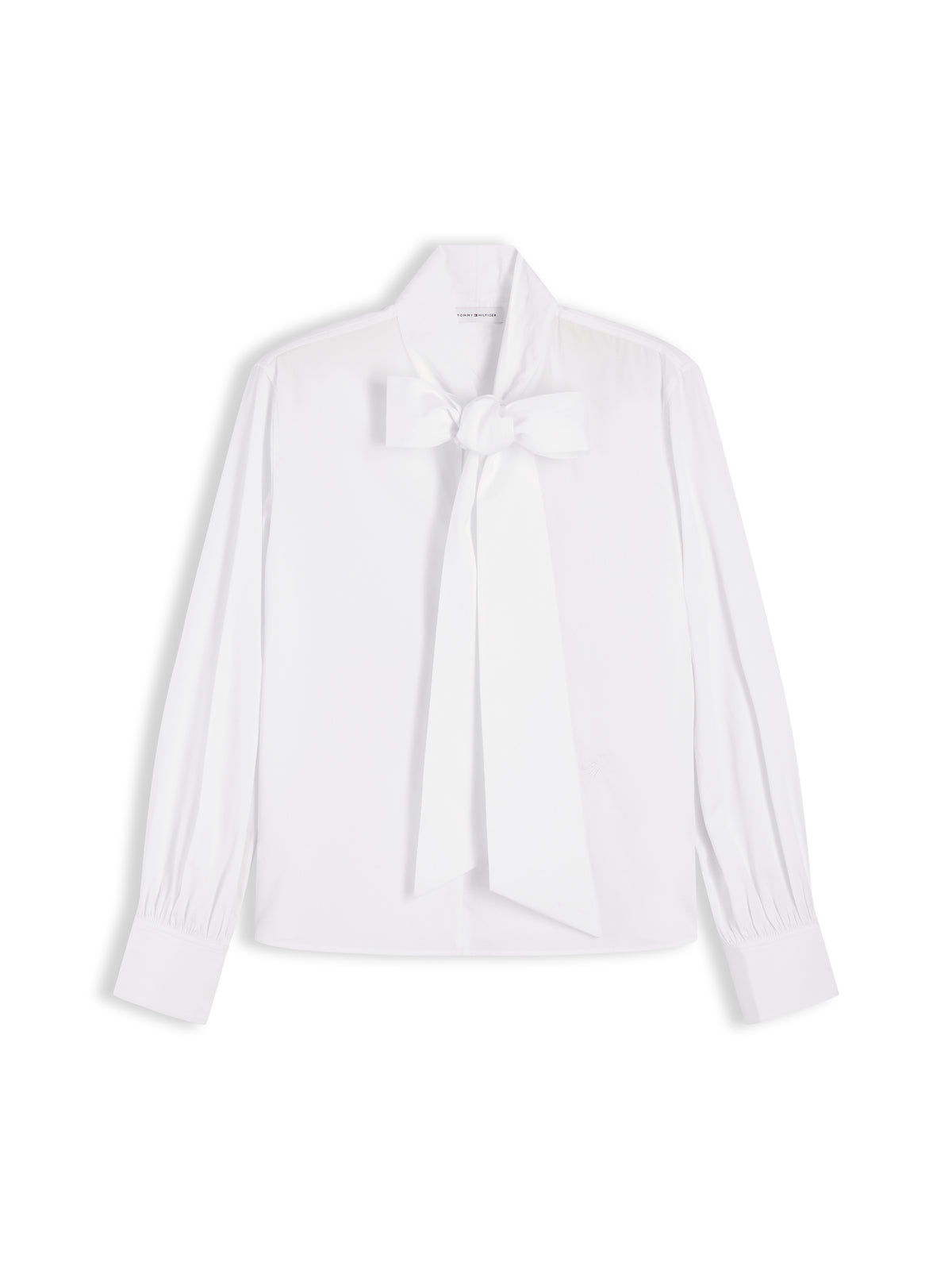 POPLIN BOW TIE LS SHIRT