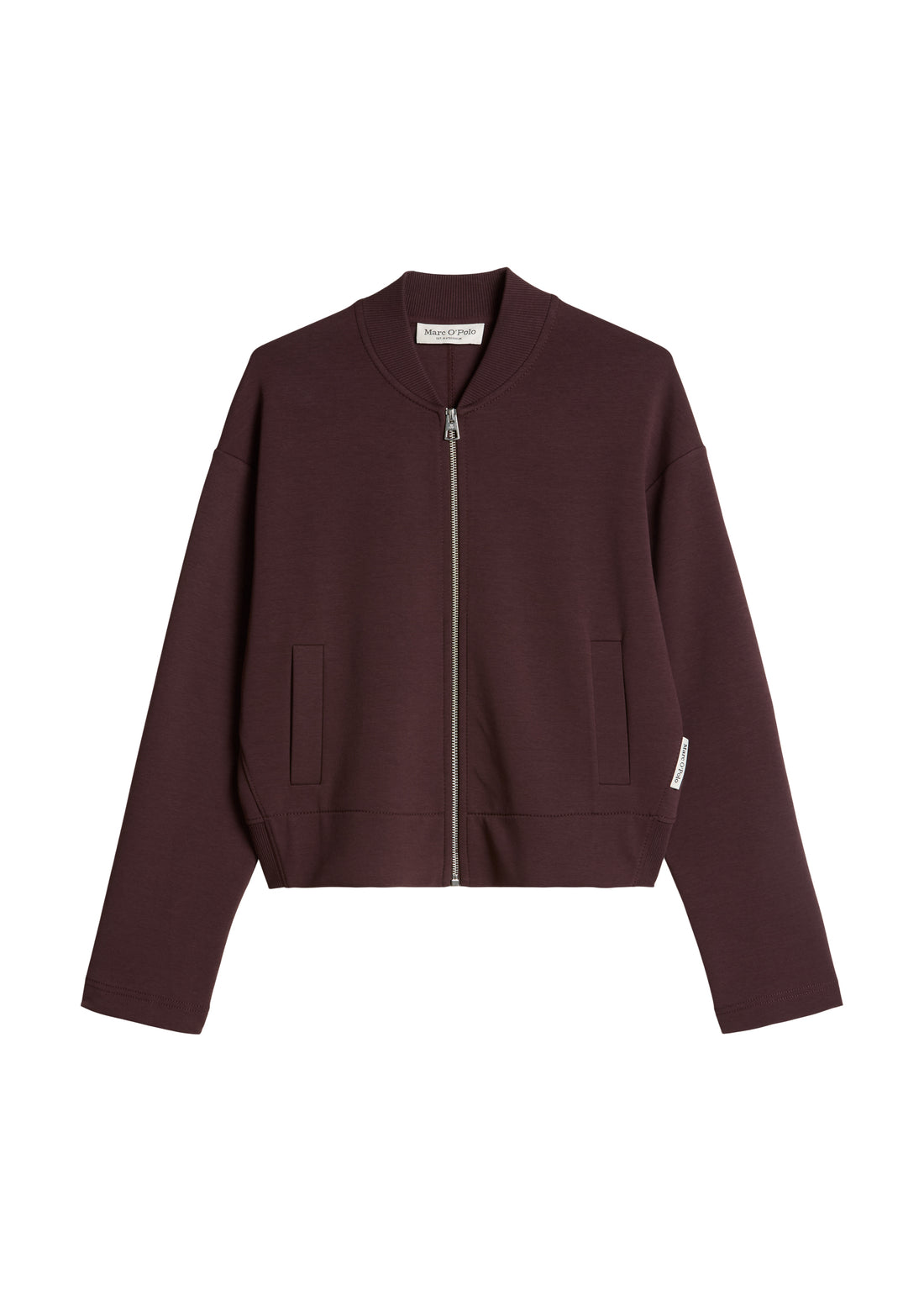 Jersey-Blouson relaxed
