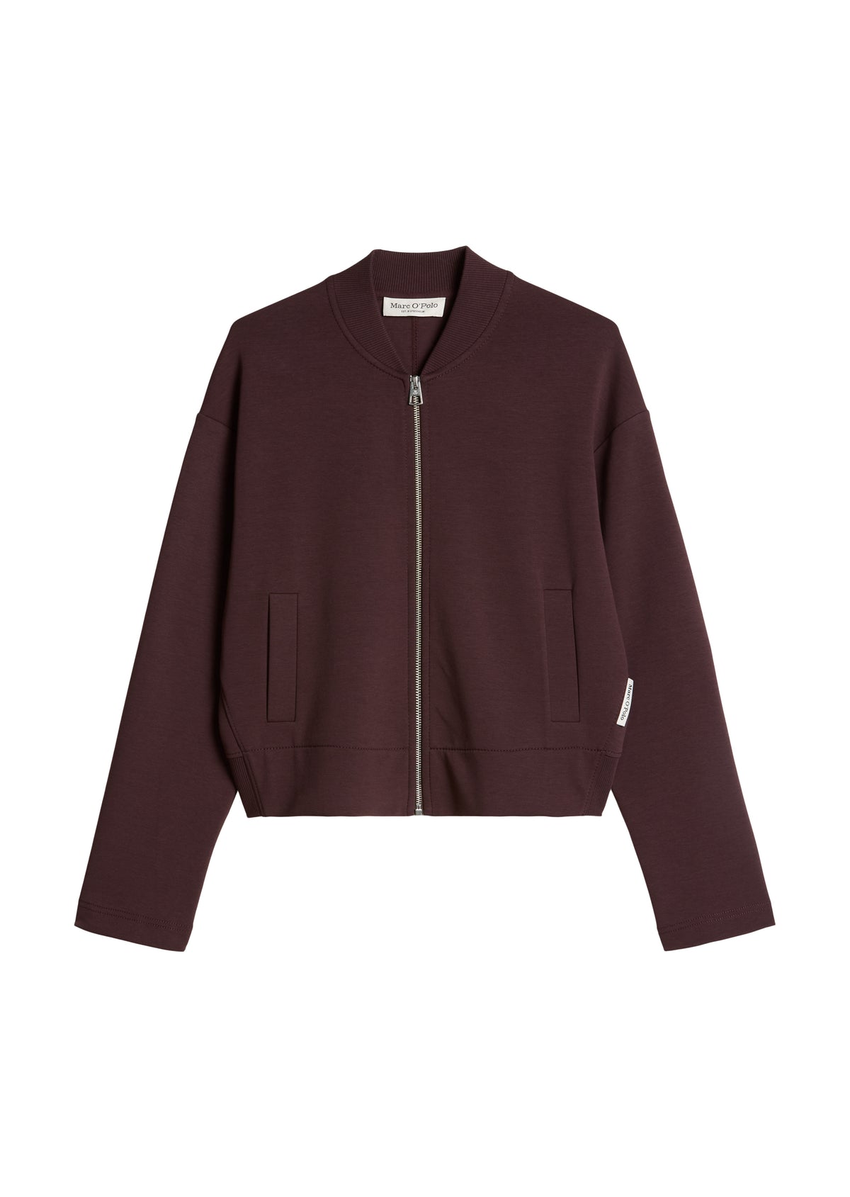 Jersey-Blouson relaxed