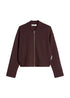 Jersey-Blouson relaxed
