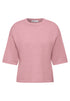 3/4-Arm Pullover mit Rundhals