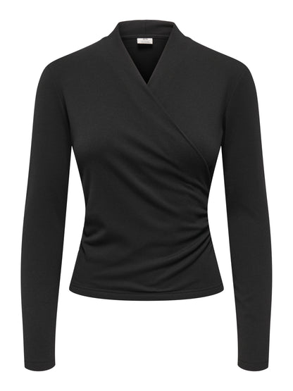 JDYDAZE L/S WRAP TOP JRS