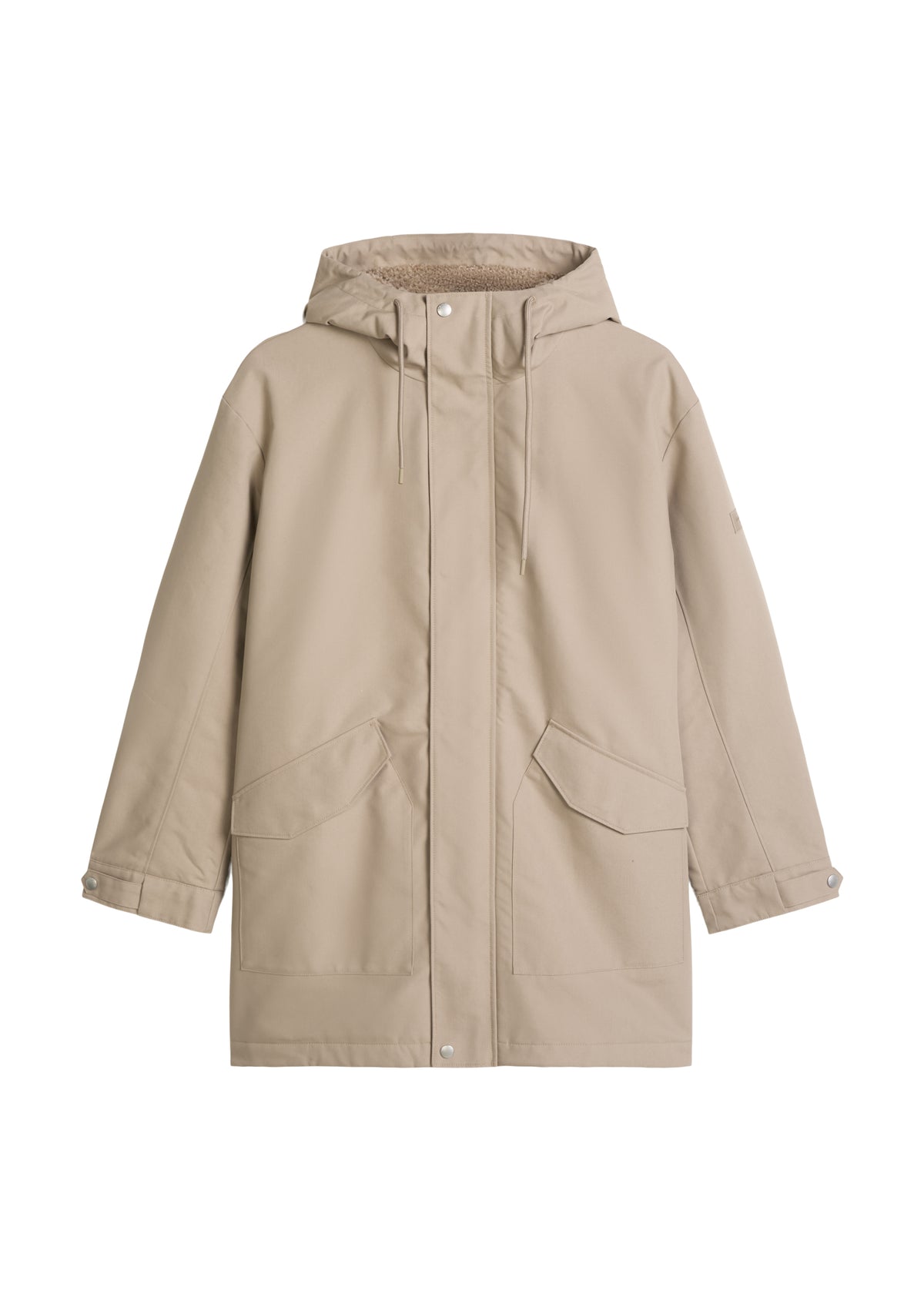 Kapuzen-Canvasjacke regular