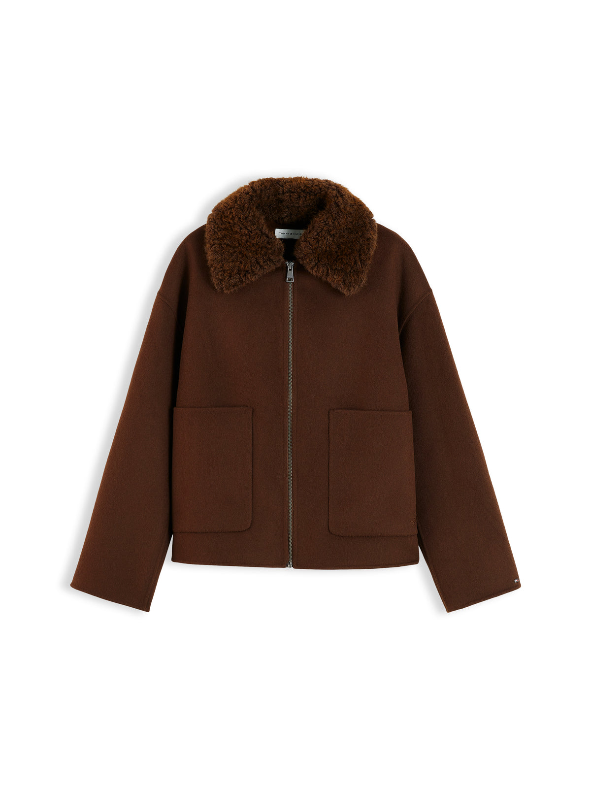 DF WOOL ZIP THROUGH JACKET