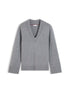 SOFT WOOL JERSEY V-NK SWT