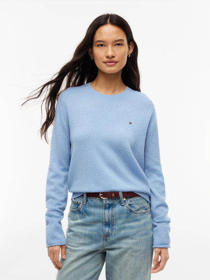 C-NK SOFT WOOL JERSEY SLM SWT