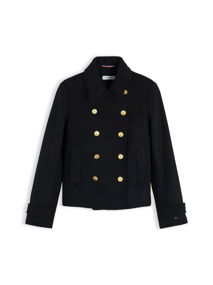 WOOL PEACOAT JACKET