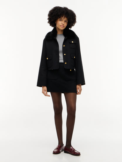 DF WOOL LADY SKIRT