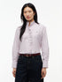 OXFORD RUFFLES RELAXED LS SHIRT