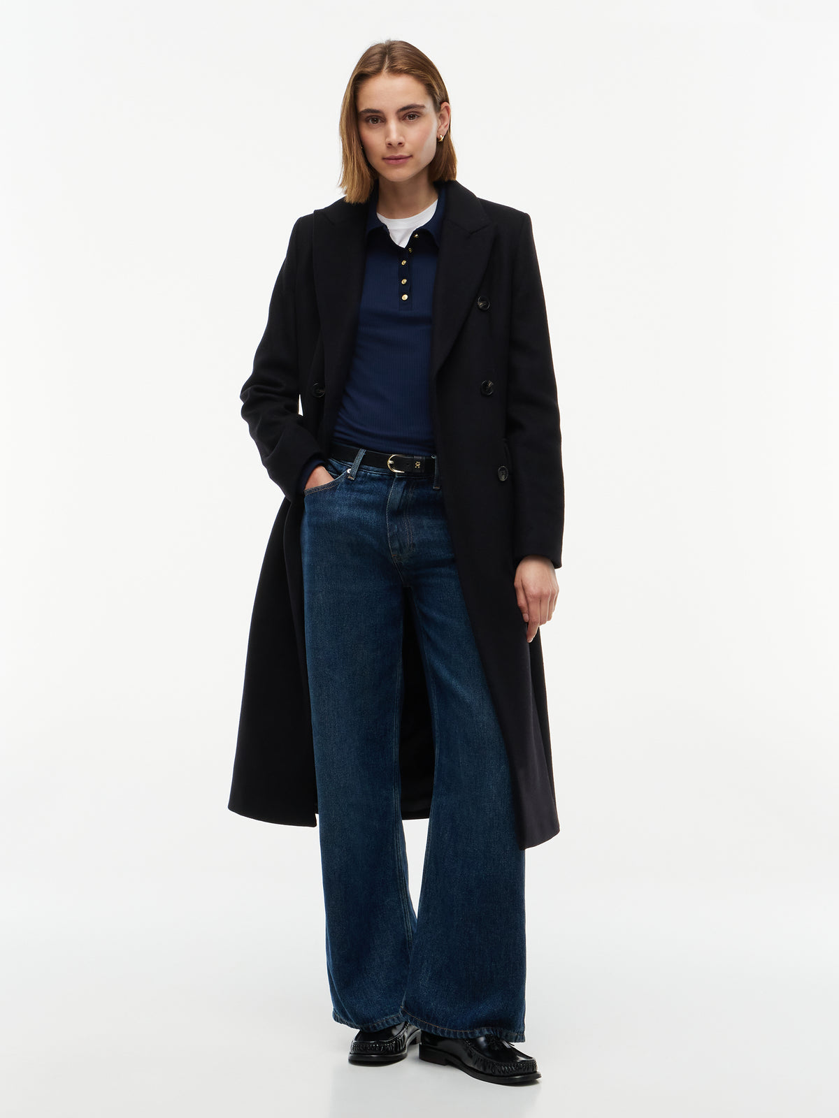 WOOL CLASSIC DB LONG COAT
