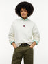 TJW FLUFFY BADGE SWEATER EXT