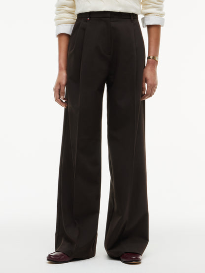 VISCOSE BLEND WIDE LEG