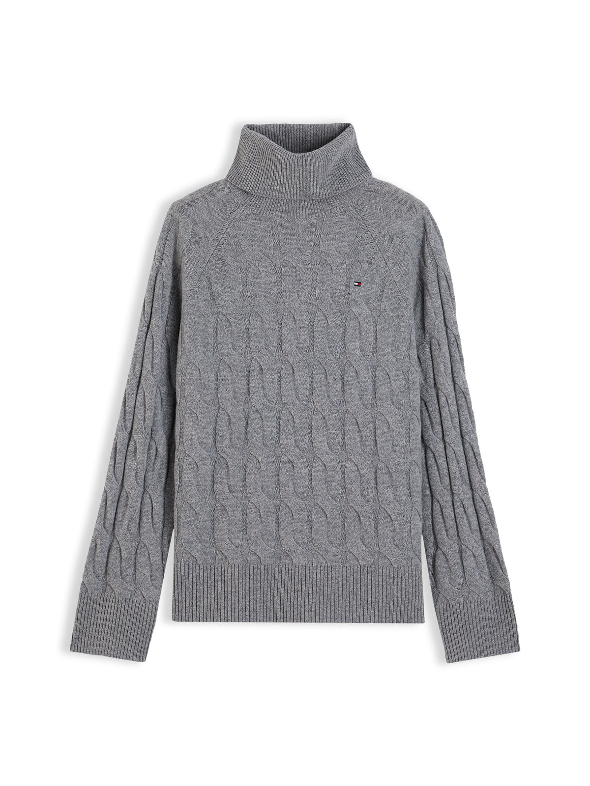 SOFT WOOL CABLE ROLL-NK LS SWT