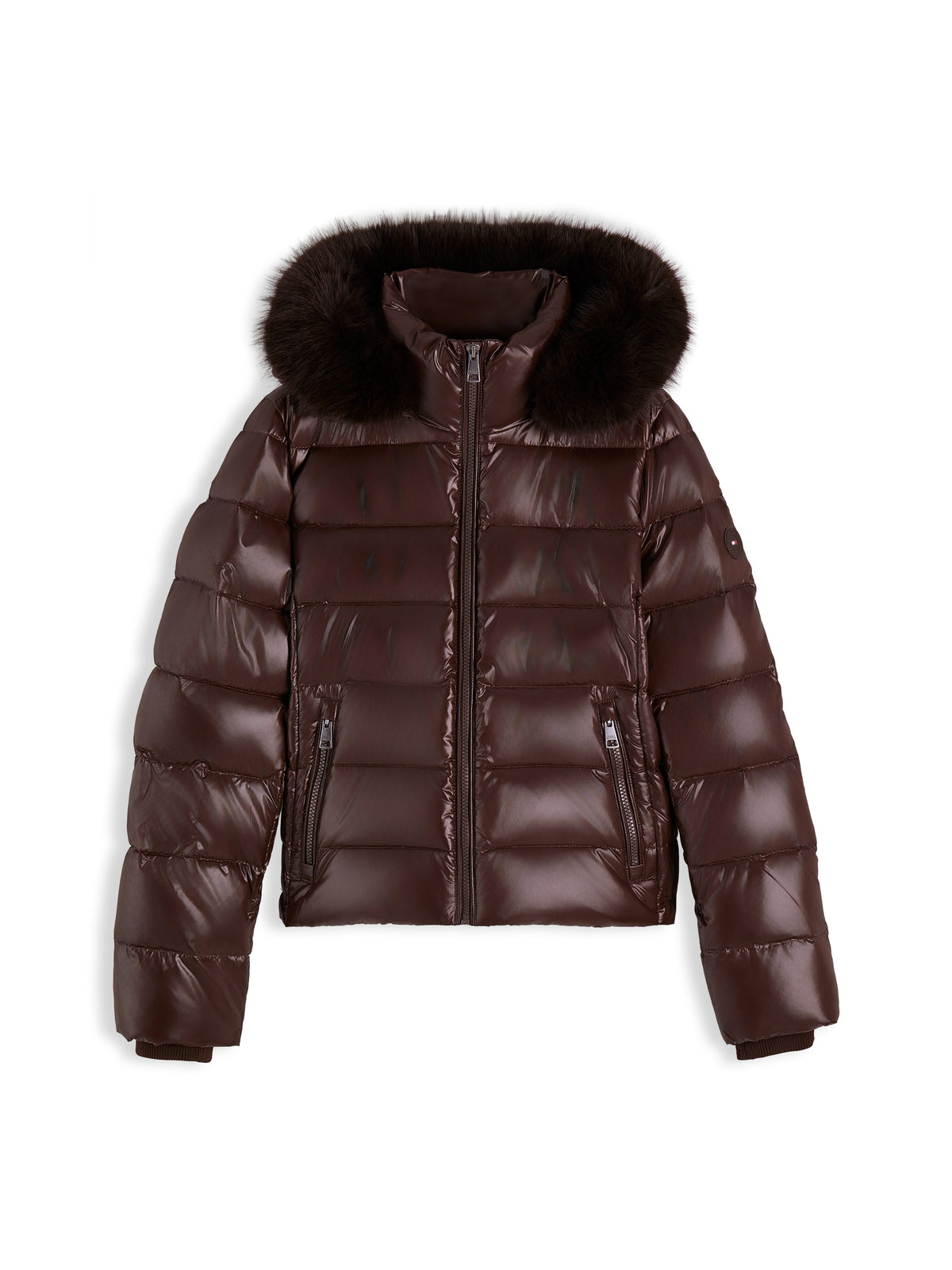 GLOSS DOWN FITTED JACKET