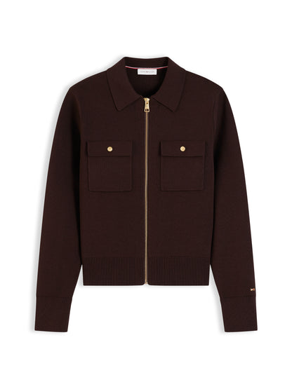 COTTON FULL NEEDLE REG JACKET