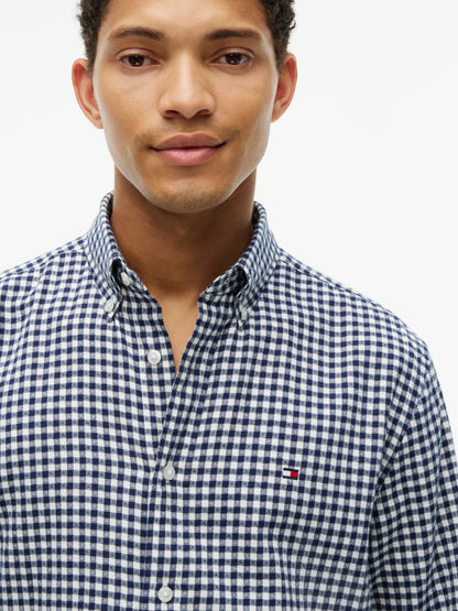 FLANNEL GINGHAM DOBBY