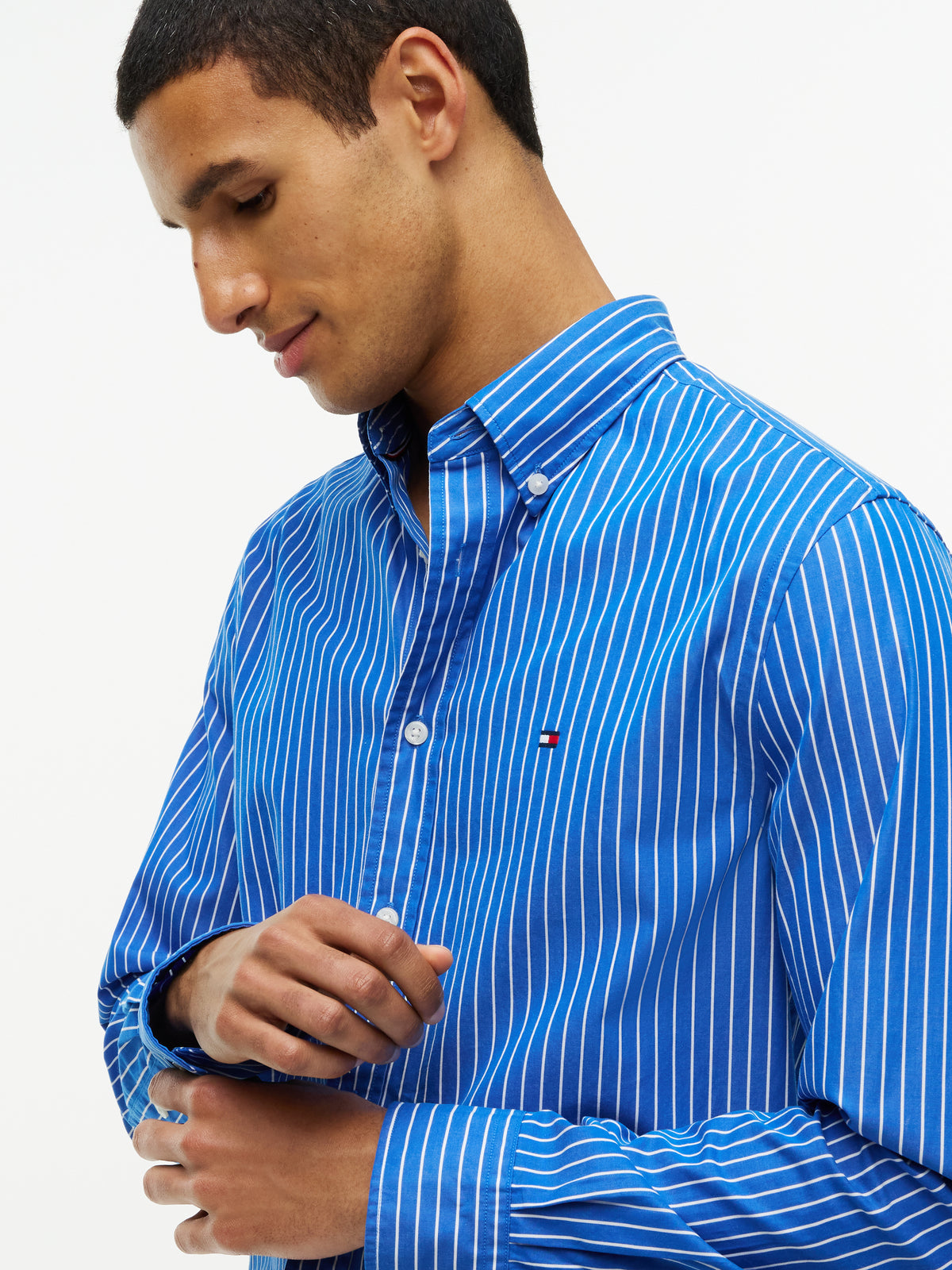 FLEX HAIRLINE POPLIN RF SHIRT