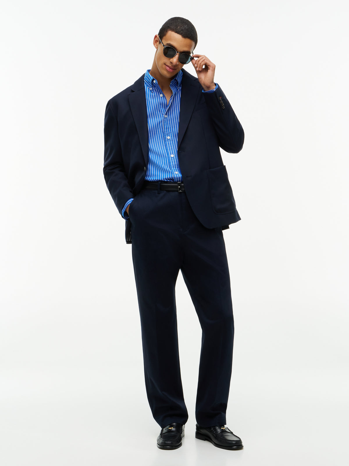FLEX HAIRLINE POPLIN RF SHIRT