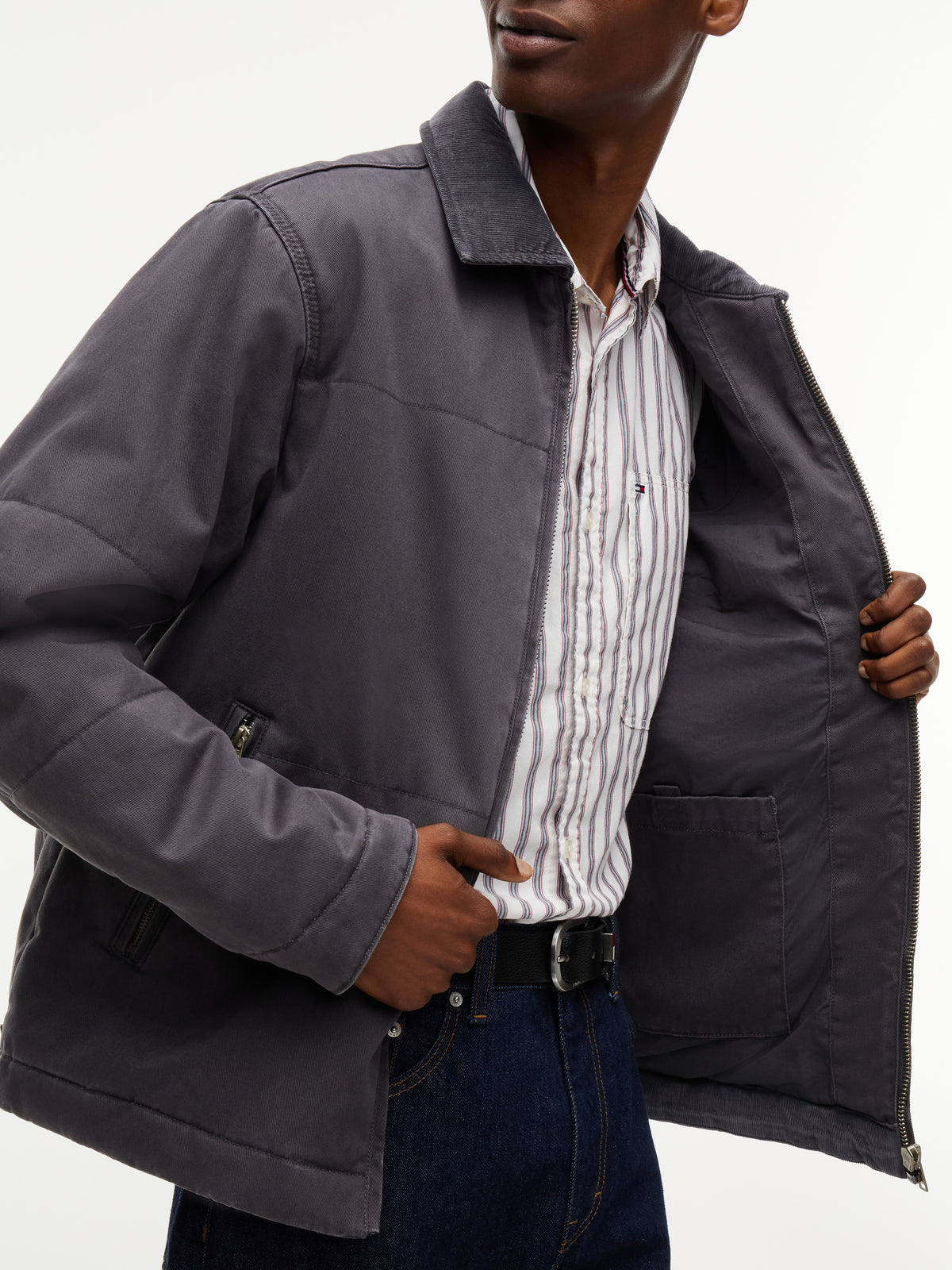 TJM QUILTED COTTON JACKET