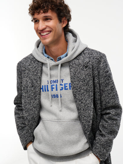 HILFIGER STACK REG FLEECE HOODIE