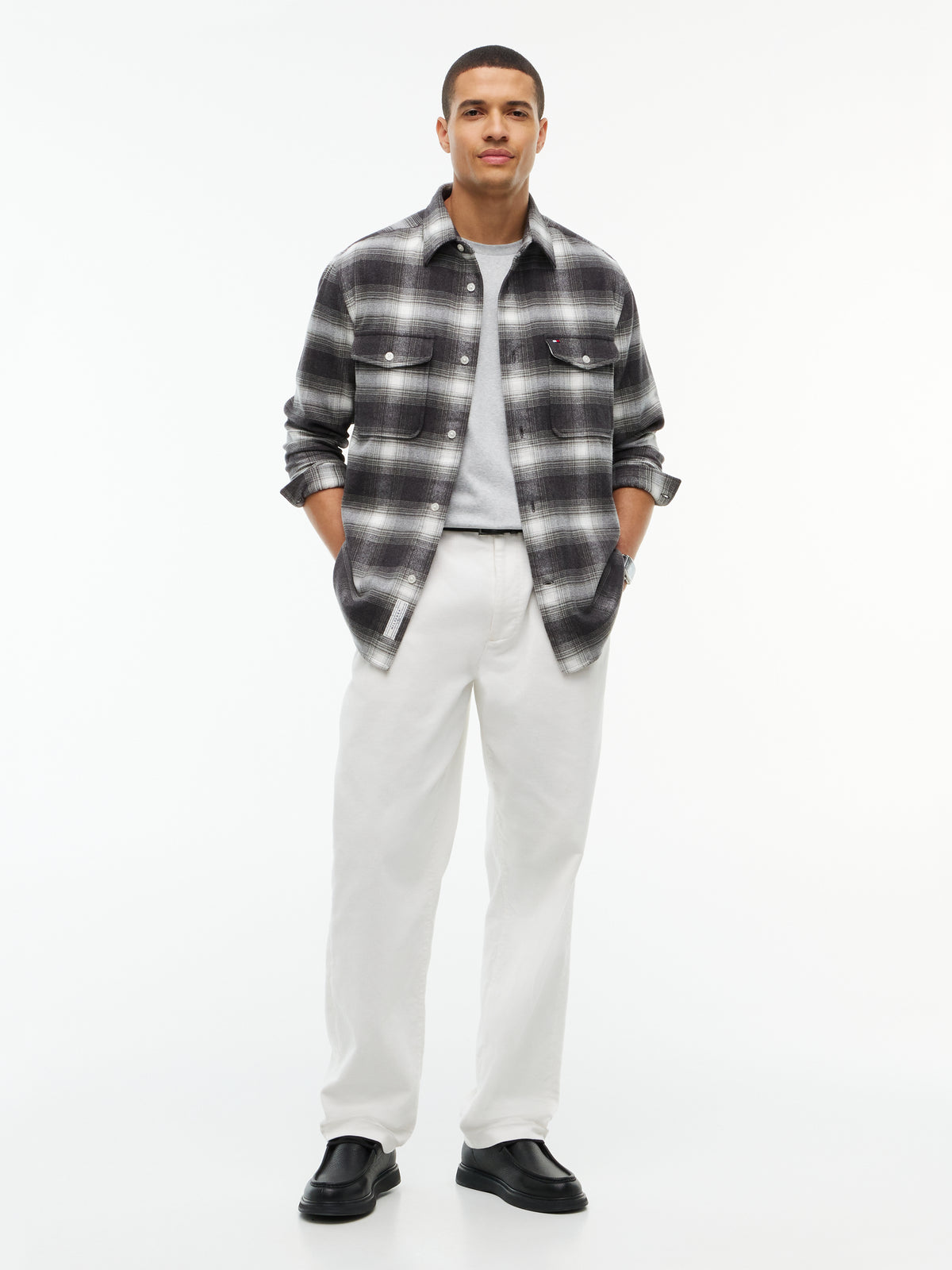 FLANNEL CHECK OVERSHIRT