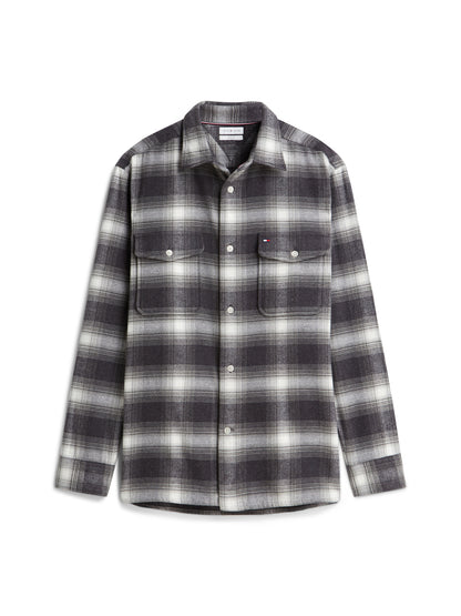 FLANNEL CHECK OVERSHIRT