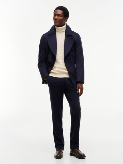 NY  WOOL CABLE SWEATER