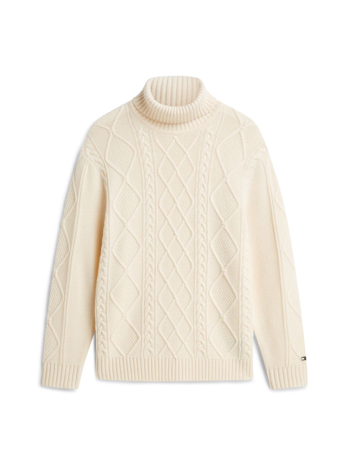 NY  WOOL CABLE SWEATER