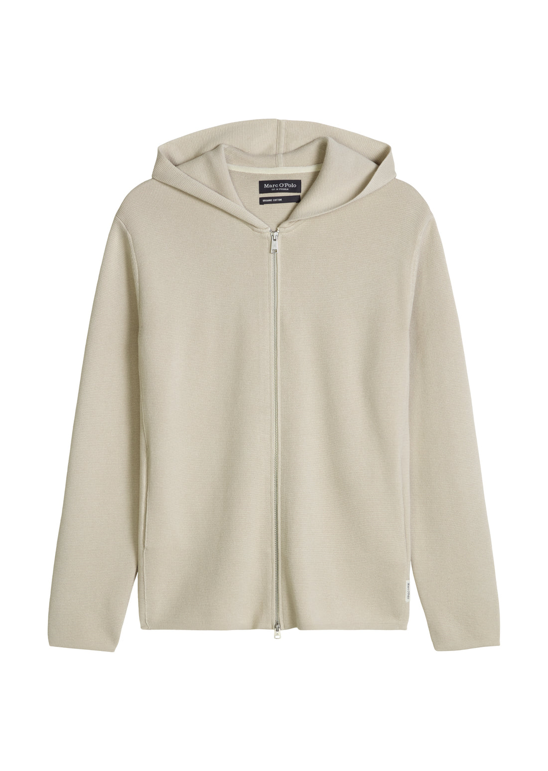 Kapuzen-Strickjacke regular