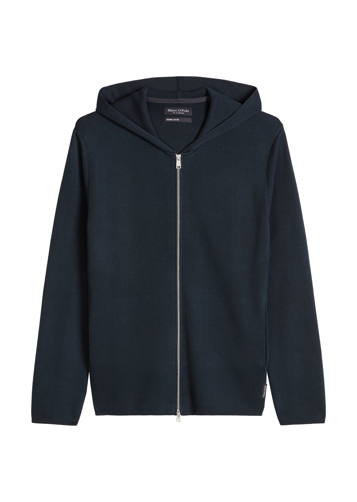 Kapuzen-Strickjacke regular