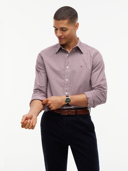 FLEX POPLIN GINGHAM RF SHIRT