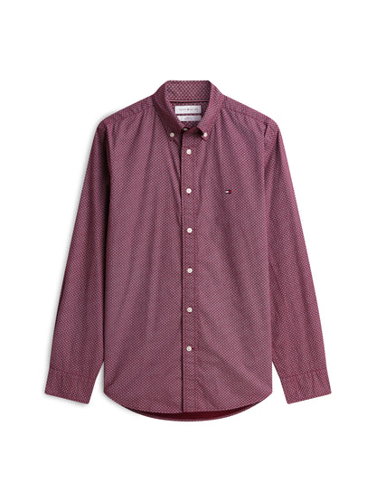 FLEX POPLIN GEO PRINT RF SHIRT