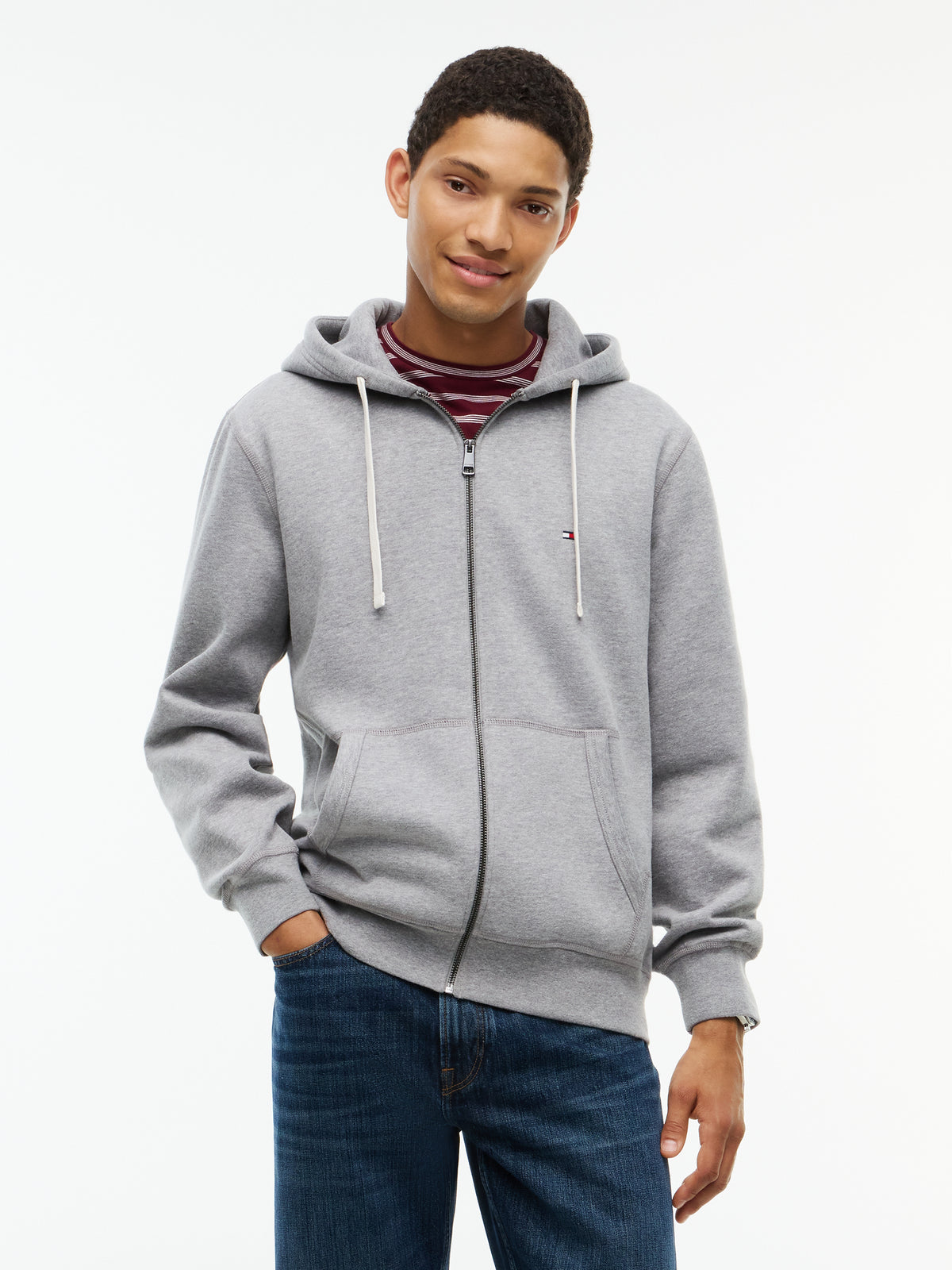 ESSENTIAL FLEECE HOODED REG ZT