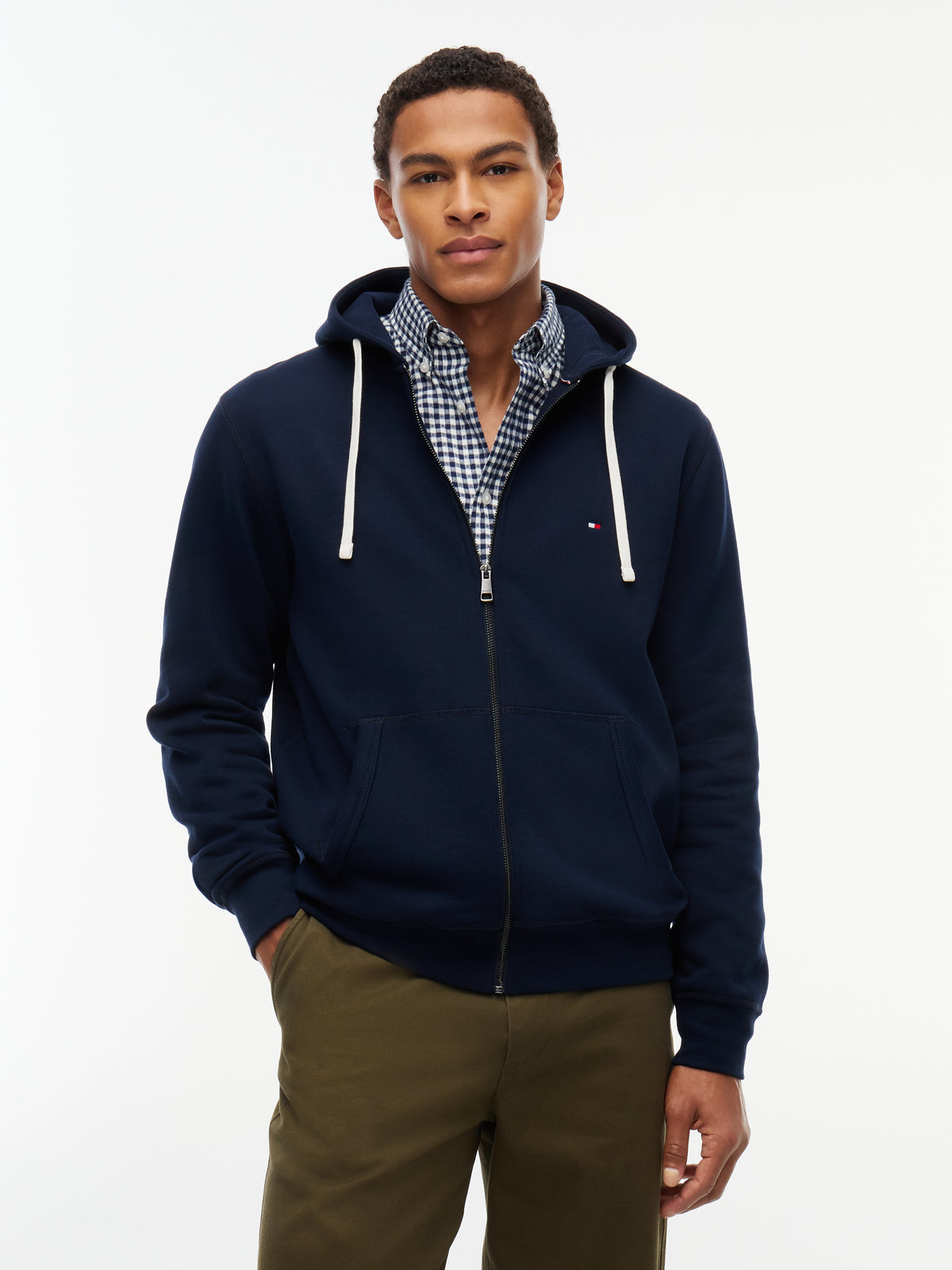ESSENTIAL FLEECE HOODED REG ZT