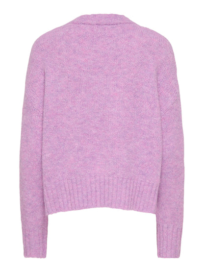 ONLFIONA LS LOOSE V-NECK KNT