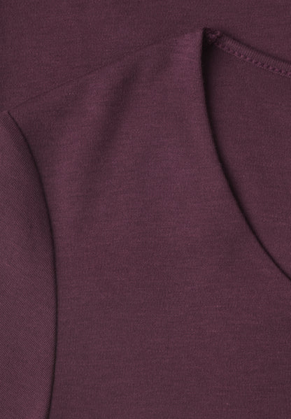 Basic Shirt mit blickdichter Front