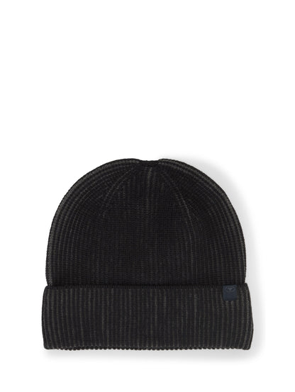 Zweifarbige Beanie Mütze