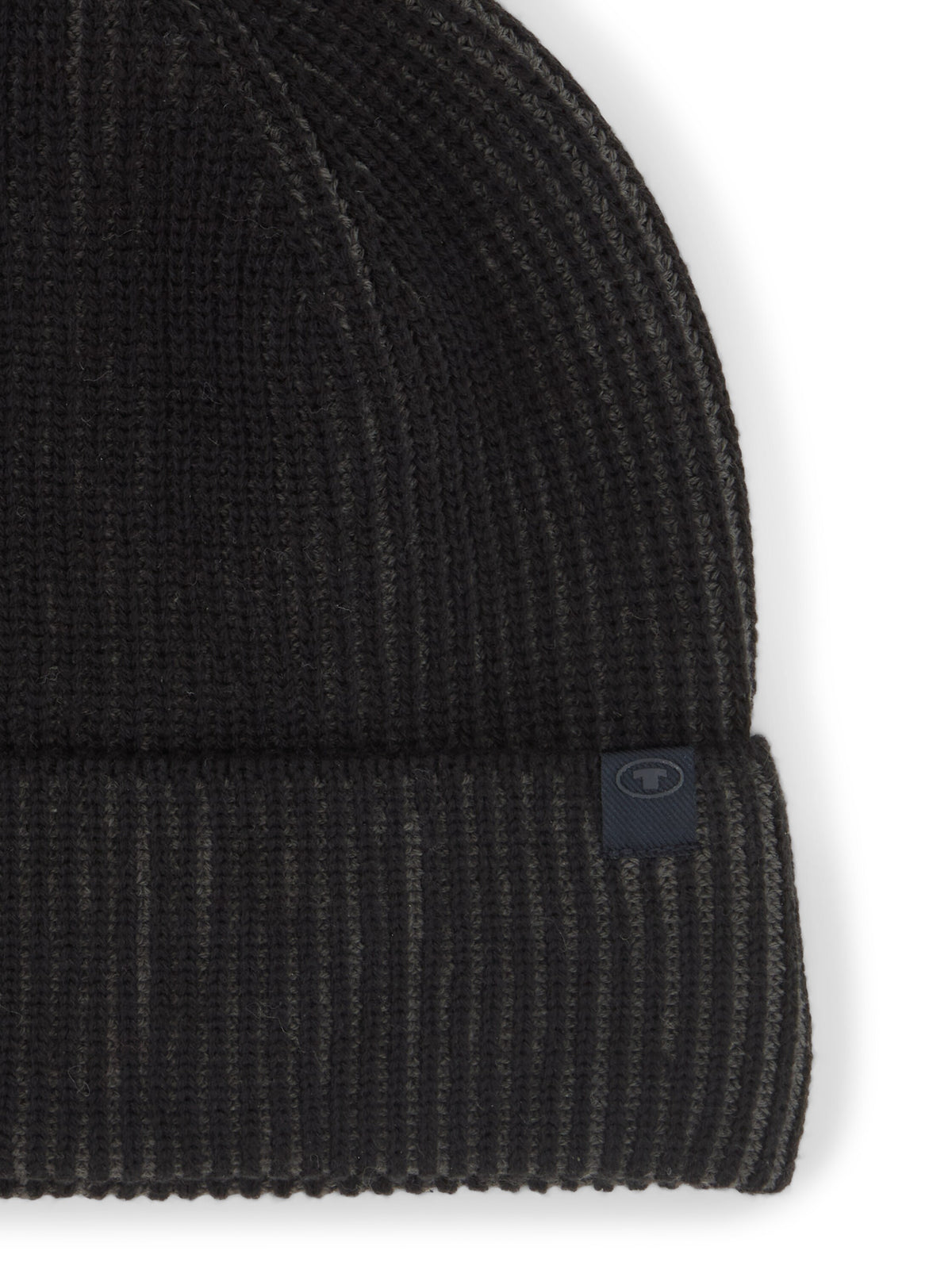 Zweifarbige Beanie Mütze