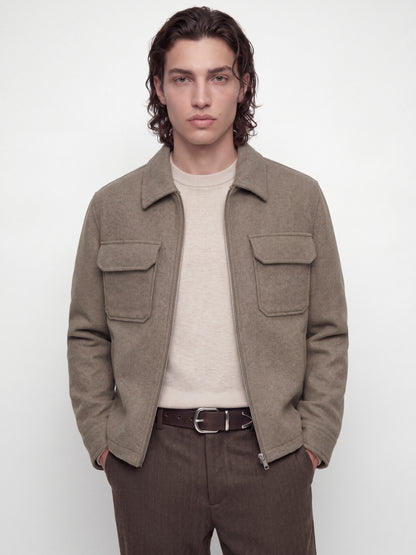JPRBLUWAKEFIELD WOOL BLEND JACKET SN