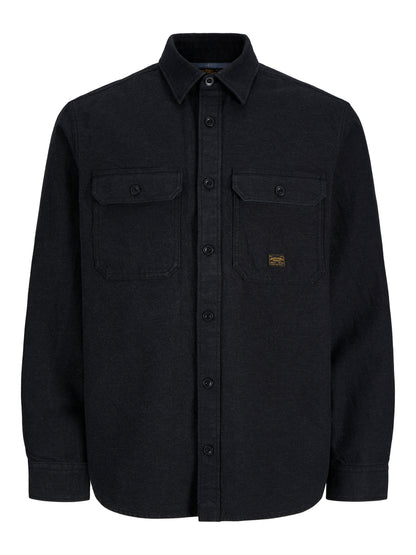 JPRBLUIVY SOLID L/S OVERSHIRT SN