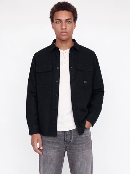 JPRBLUIVY SOLID L/S OVERSHIRT SN
