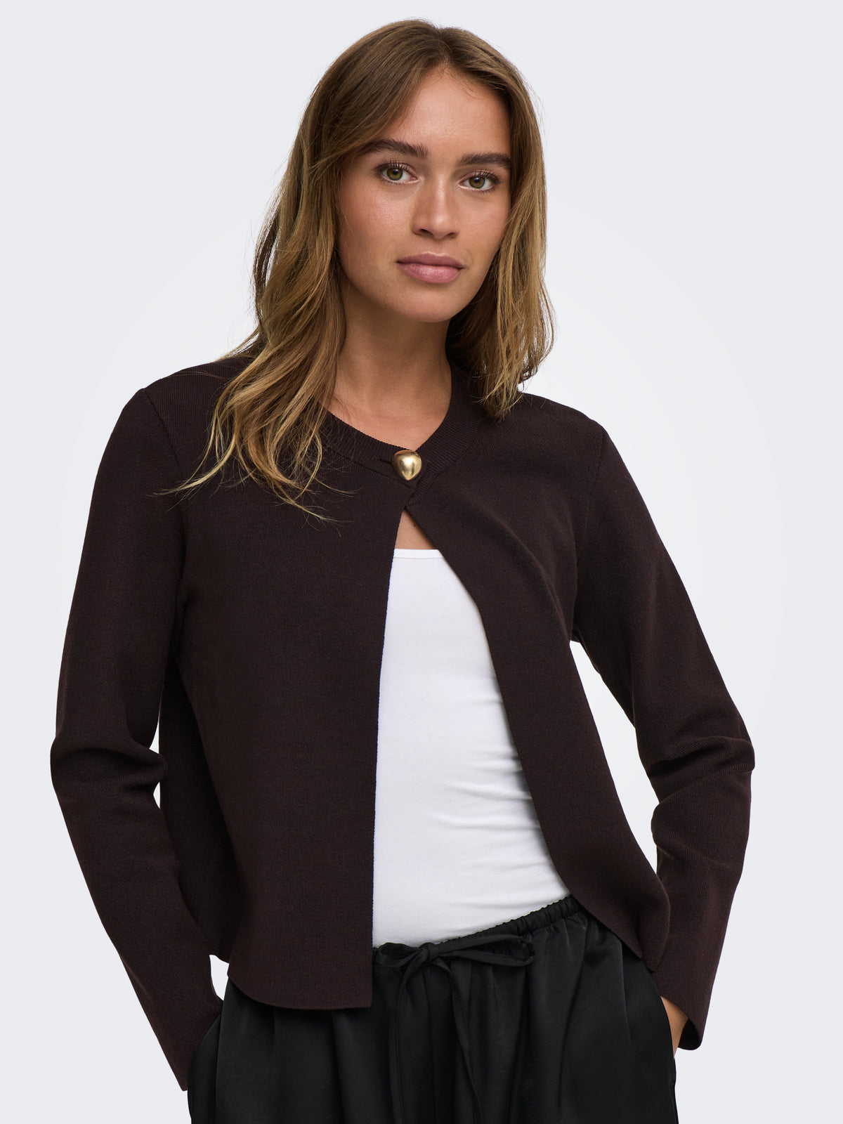 JDYJULINE L/S ONEBUTTON CARDIGAN KNT