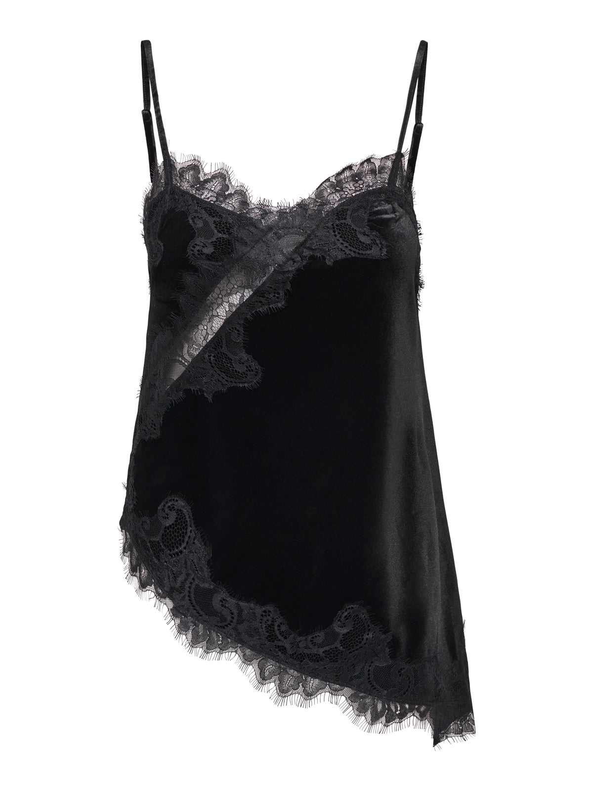 JDYVALERIE S/L VELVET LACE TOP JRS