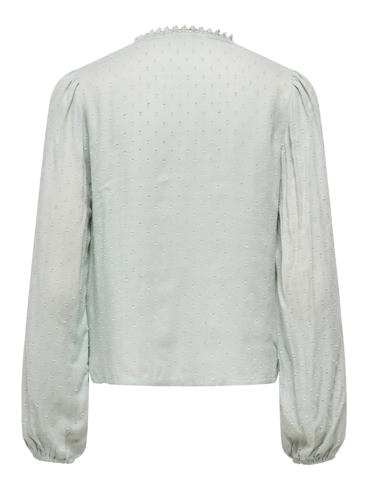 ONLGEZA LS DOBBY V-NECK BLOUSE WVN
