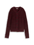 Loose Fit Bouclé Cardigan
